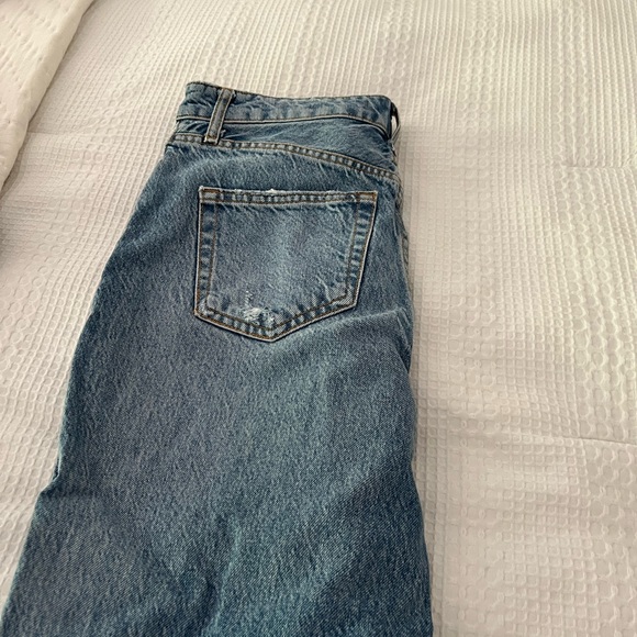 Free people size 28 bootleg / flare medium wash. Never worn. - Picture 2 of 5